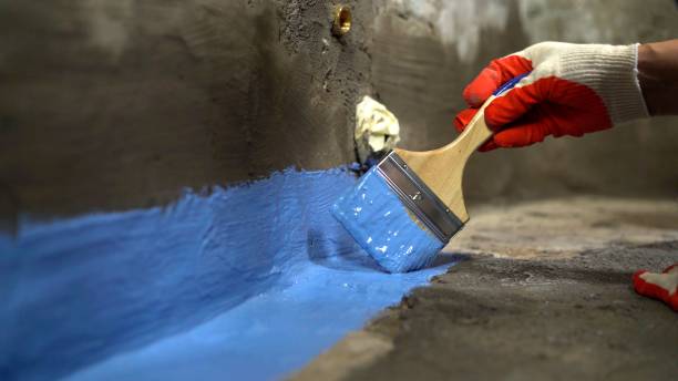 Commercial Wet Basement Repair project at a Kingsbury, IN business property by SJ Waterproofing Pros